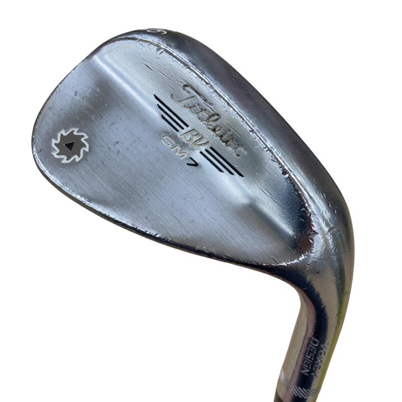【中古】 タイトリスト VOKEY SPIN MILLED SM7 ツアークロム 56°/14°F ウェッジ WG NS PRO MODUS3 TOUR120 (フレックスS) メンズ 男性用 右利き 右用 Cランク ゴルフクラブ