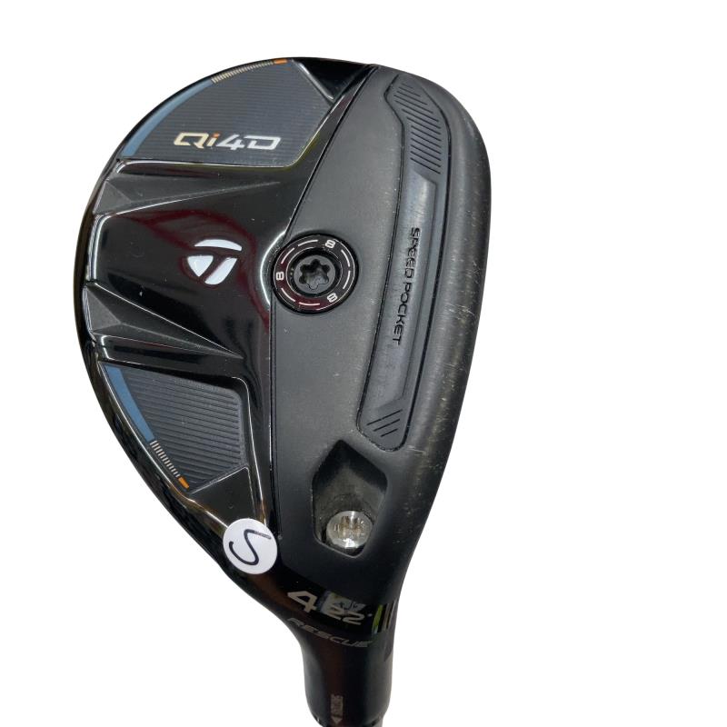 【中古】 テーラーメイド Qi4D U4 ユーティリティ UT REAX 75(Qi4D UT) (フレックスS) メンズ 男性用 右利き 右用 Cランク ゴルフクラブ|ゴルフパートナー 中古クラブ店