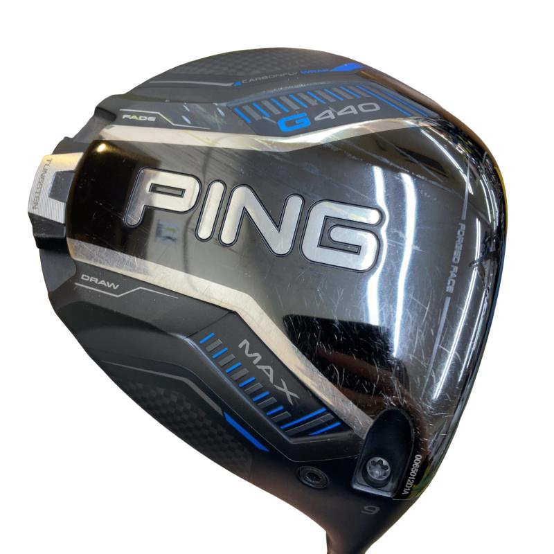 【中古】 ピン G440 MAX  9° １番ウッド DR PING TOUR 2.0 BLACK 65(DR) (フレックスS) メンズ 成人男性用 右利き 右用 C序列付ける ゴルフ野球クラブ
