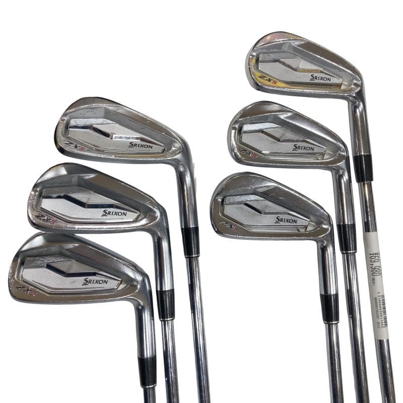【中古】 ダンロップ SRIXON ZX5 6S アイアン仕掛ける IR NS PRO 950GH D.S.T (フレックスS) メンズ 成人男性用 右利き 右用 C価値づける ゴルフ野球クラブ