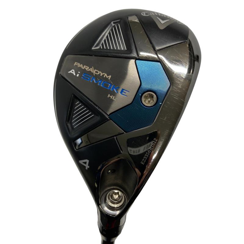 【中古】 キャロウェイ PARADYM Ai SMOKE HL U4 ユーティリティ UT Fujikura MC 70 for CW (フレックスS) メンズ 男性用 右利き 右用 Cランク ゴルフクラブ