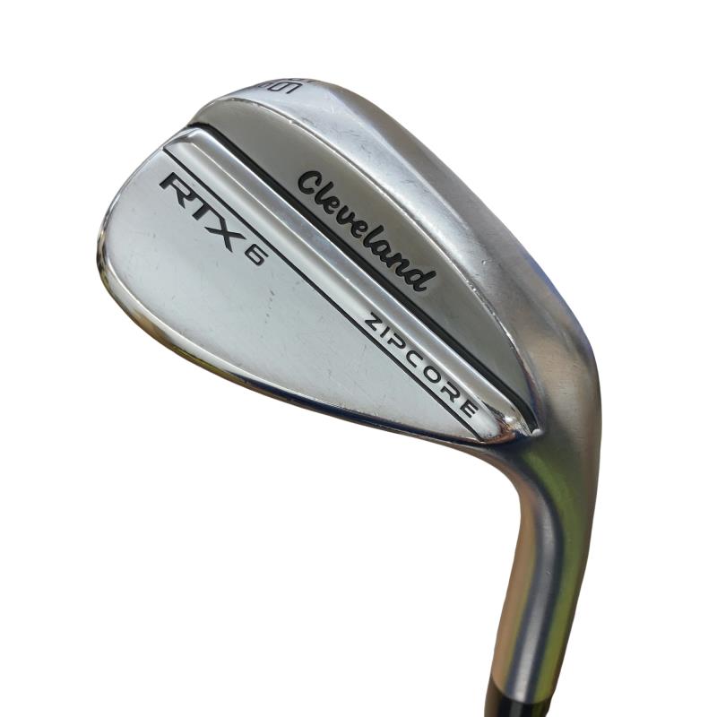 【中古】 クリーブランド Cleveland RTX-6 ZIPCORE ツアーサテン 56°/10° MID ウェッジ WG Dynamic Gold (フレックスS) メンズ 男性用 右利き 右用 Cランク ゴルフクラブ