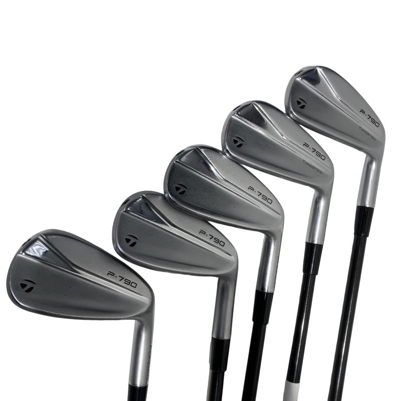 【中古】 テーラーメイド Taylor Made P・790(2021) 6S アイアンセット IR 純正特注シャフト (フレックスS) メンズ 男性用 右利き 右用 Cランク ゴルフクラブ