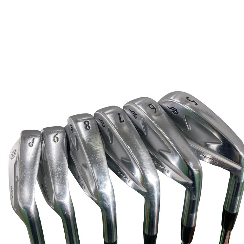【中古】 三浦技研 MB-5005 Y-GRIND 7S アイアンセット IR 純正特注シャフト (フレックスS) メンズ 男性用 右利き 右用 Cランク ゴルフクラブ