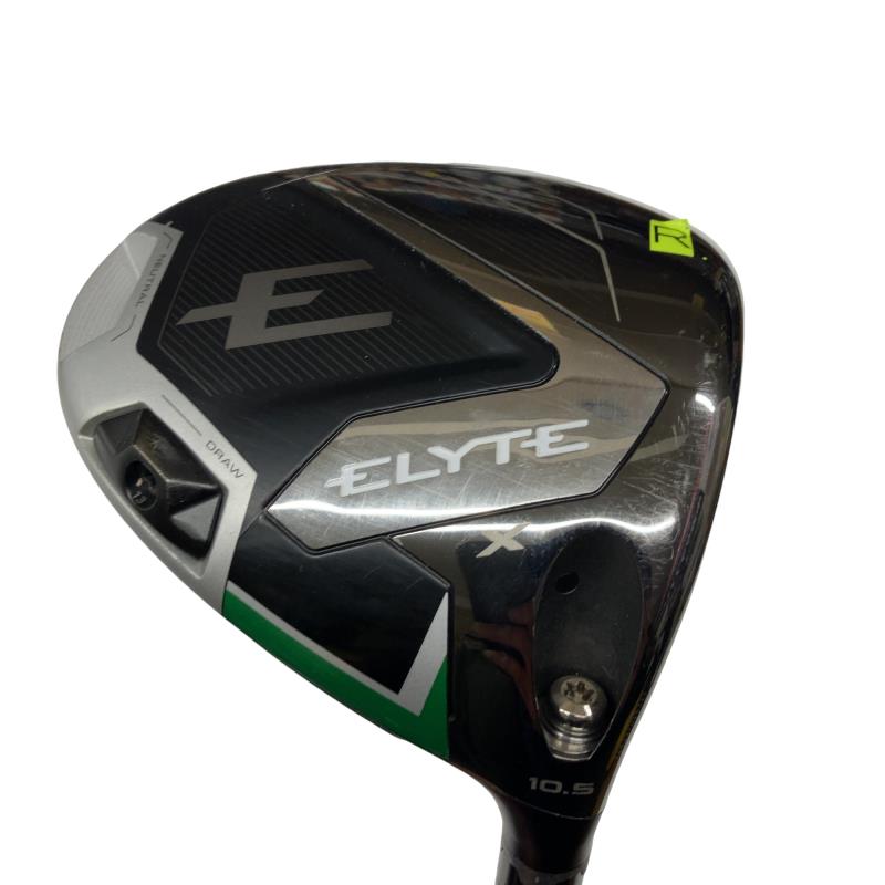 【中古】 キャロウェイ ELYTE X 10.5° ドライバー DR VENTUS GREEN 50 for CW(ELYTE DR) (フレックスSR) メンズ 男性用 右利き 右用 Cランク ゴルフクラブ