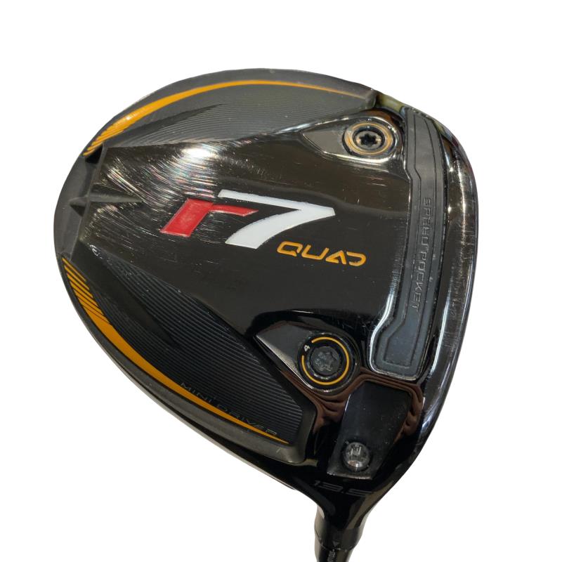 【中古】 テーラーメイド r7quad MINI DRIVER 13.5° ドライバー DR r7QMD Diamana SILVER TM55 (フレックスS) メンズ 男性用 右利き 右用 Cランク ゴルフクラブ