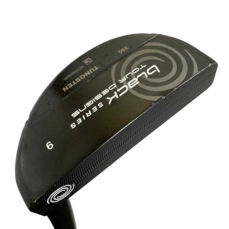 【中古】 オデッセイ BLACK SERIES TOUR DESIGNS #9 34in パター PT スチール写真 (フレックス余分の物) メンズ 成人男性用 右利き 右用 C価値づける ゴルフ野球クラブ