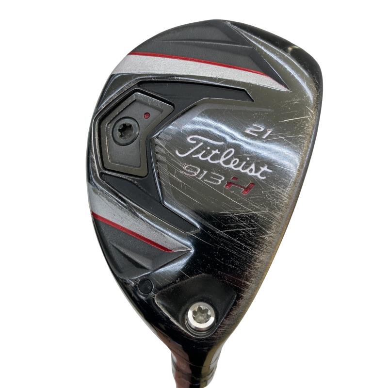 【中古】 タイトリスト 913 H 21° ユーティリティ UT リシャフト (フレックスその他) メンズ 男性用 右利き 右用 Cランク ゴルフクラブ