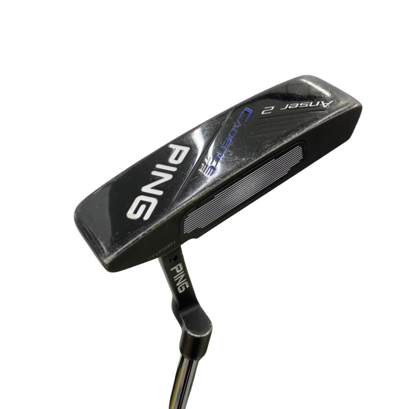 【中古】 ピン CADENCE TR Anser 2(黒) 33in パター PT スチール写真 (フレックス余分の物) メンズ 成人男性用 右利き 右用 C序列付ける ゴルフ野球クラブ