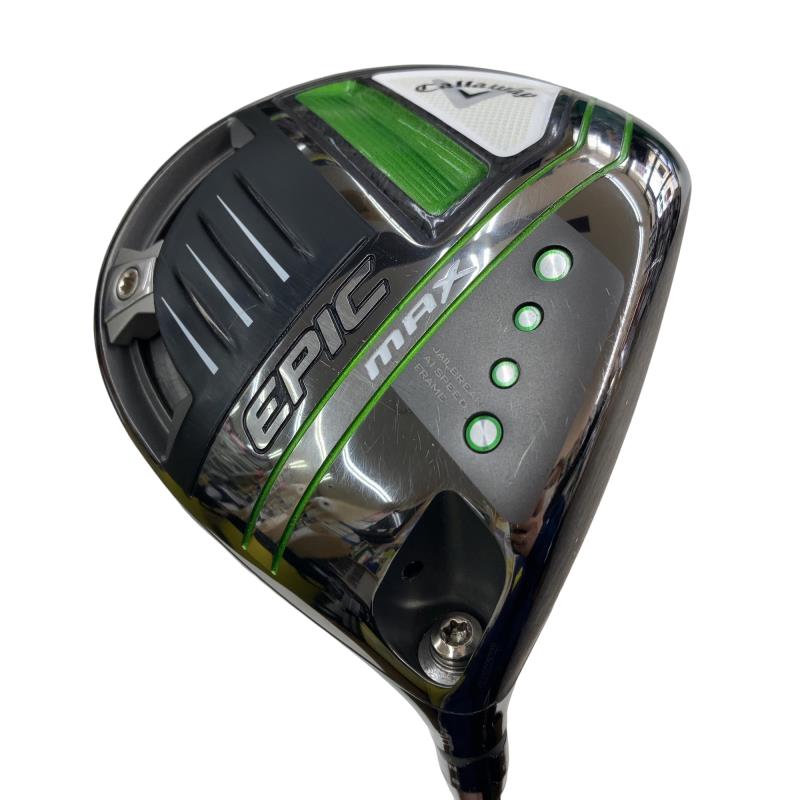 【中古】 キャロウェイ EPIC MAX  9° １番ウッド DR リシャフト (フレックス余分の物) メンズ 成人男性用 右利き 右用 C序列付ける ゴルフ野球クラブ