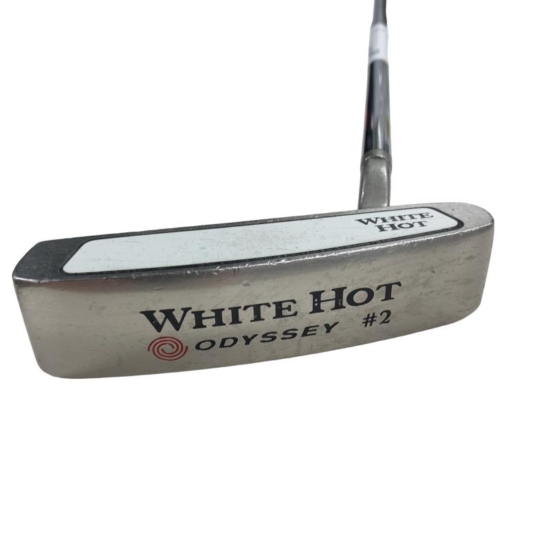 【中古】 オデッセイ WHITE HOT #2 33in パター PT スチール写真 (フレックス余分の物) メンズ 成人男性用 右利き 右用 D価値づける ゴルフ野球クラブ