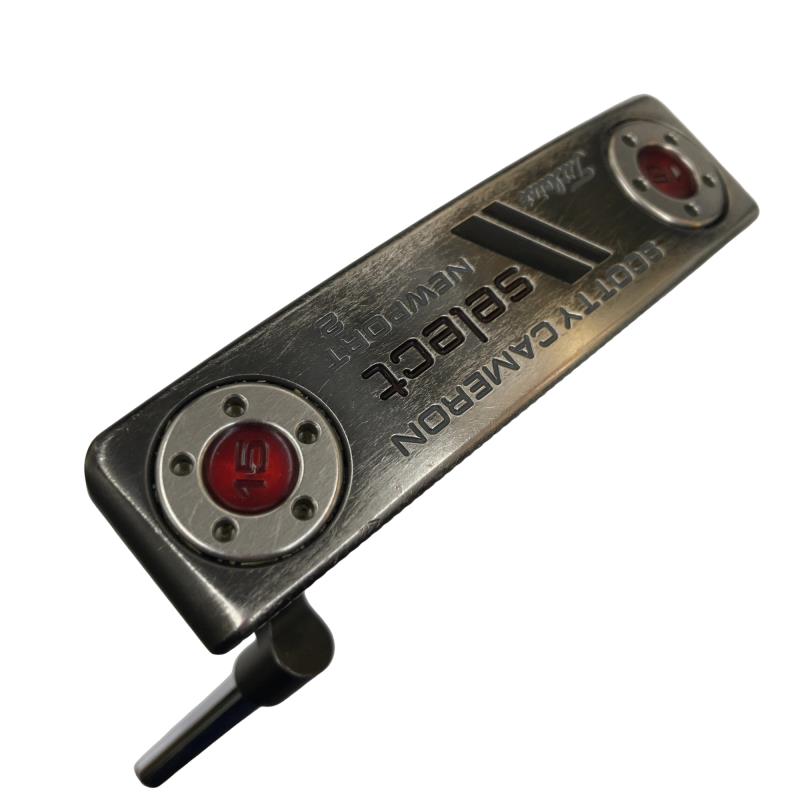 【中古】 タイトリスト SCOTTY CAMERON select NEWPORT 2 34インチ パター PT スチール (フレックスその他) メンズ 男性用 右利き 右用 Cランク ゴルフクラブ