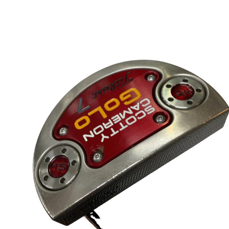 【中古】 タイトリスト SCOTTY CAMERON GoLo 7 34インチ パター PT スチール (フレックスその他) メンズ 男性用 右利き 右用 Cランク ゴルフクラブ｜ゴルフパートナー 中古クラブ店