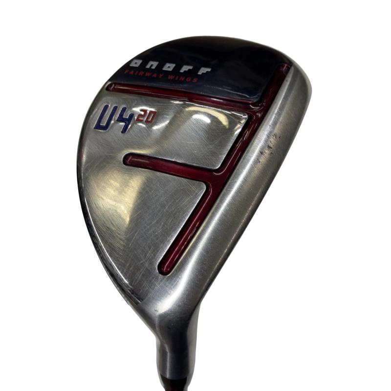 【中古】 ダイワ(グローブライド) ONOFF FAIRWAY WINGS(2020) AKA U4 ユーティリティ UT SMOOTH KICK MP-520U (フレックスSR) メンズ 男性用 右利き 右用 Cランク ゴルフクラブ