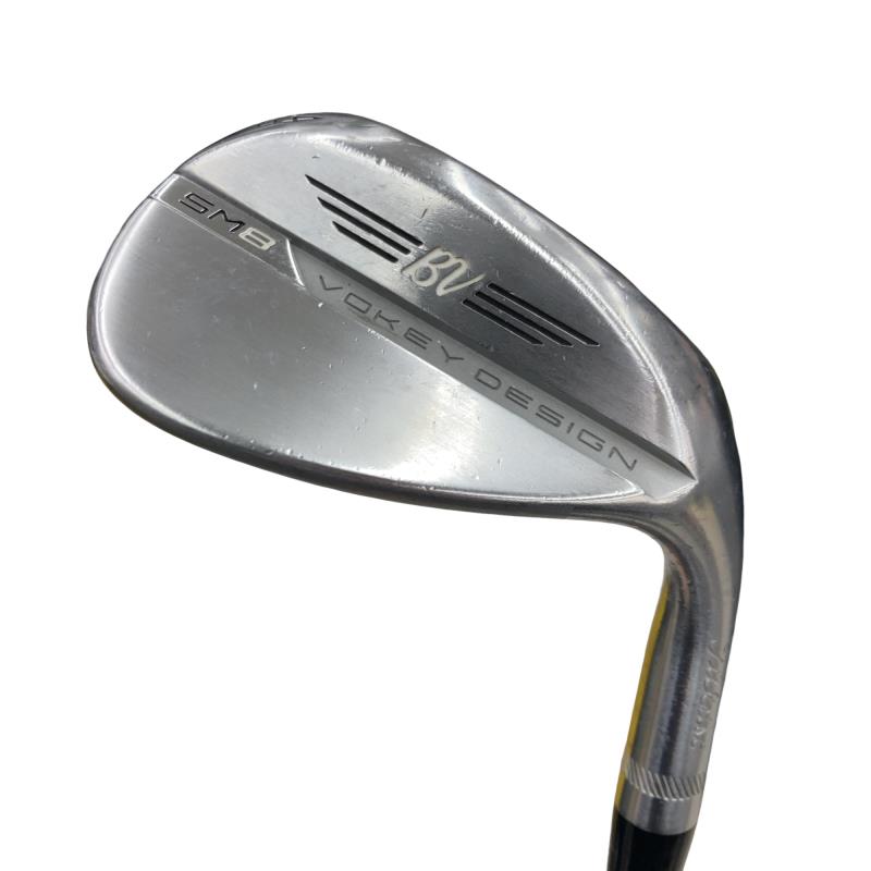 【中古】 タイトリスト VOKEY SPIN MILLED SM8 ツアークロム 54°/12°D ウェッジ WG NS PRO 950GH neo (フレックスS) メンズ 男性用 右利き 右用 Cランク ゴルフクラブ