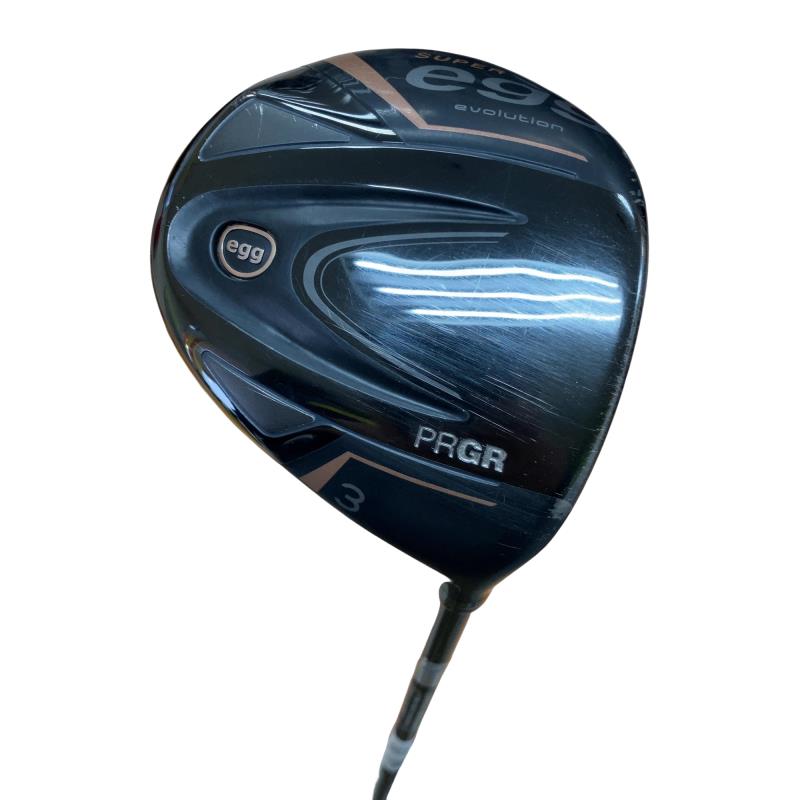 【中古】 プロギア SUPER egg evolution(2024) 3W フェアウェイウッド FW SUPER egg オリジナルカーボン(FW) (フレックスSR) メンズ 男性用 右利き 右用 Cランク ゴルフクラブ