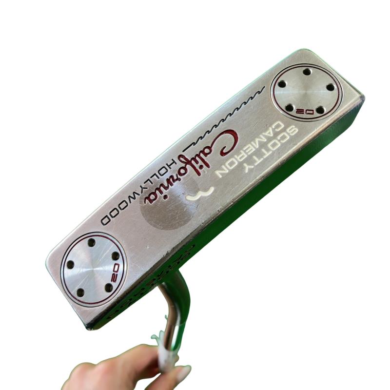 【中古】 タイトリスト SCOTTY CAMERON California HOLLYWOOD 33インチ(20g) パター PT スチール (フレックスその他) メンズ 男性用 右利き 右用 Cランク ゴルフクラブ