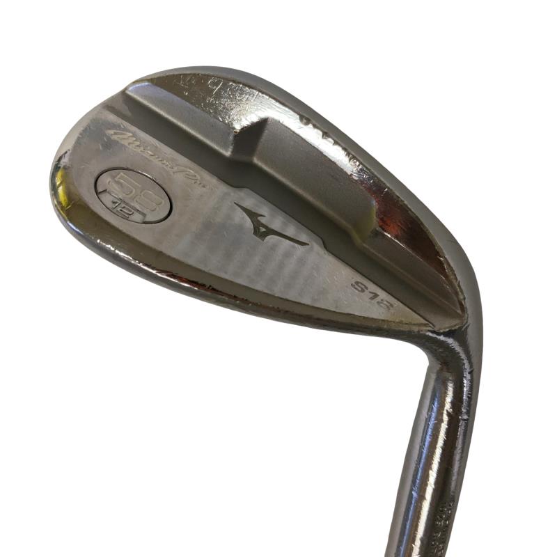【中古】 ミズノ Mizuno Pro S18 58°/12° ウェッジ WG 純然たる特注矢がら (フレックスR) メンズ 成人男性用 右利き 右用 C位置づける ゴルフ野球クラブ