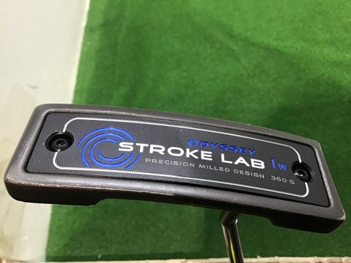 【中古】 オデッセイ STROKE LAB i #1 34インチ パター PT スチール (フレックスその他) メンズ 男性用 右利き 右用 Cランク ゴルフクラブ