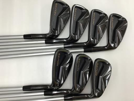 【中古】 エポンゴルフ株式会社 EPON パーソナル(2016) 7S アイアンセット IR 純正特注シャフト (フレックスR) メンズ 男性用 右利き 右用 Cランク ゴルフクラブ