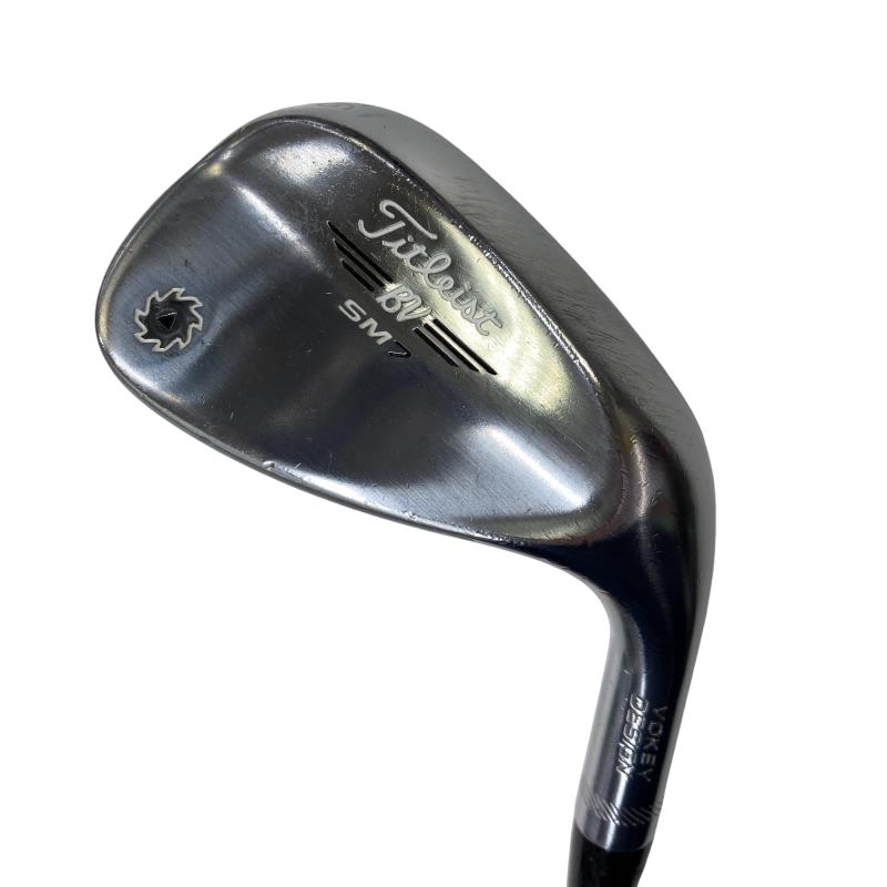 【中古】 タイトリスト VOKEY SPIN MILLED SM7 ツアークロム 56°/14°F ウェッジ WG 純正特注シャフト (フレックスS) メンズ 男性用 右利き 右用 Cランク ゴルフクラブ
