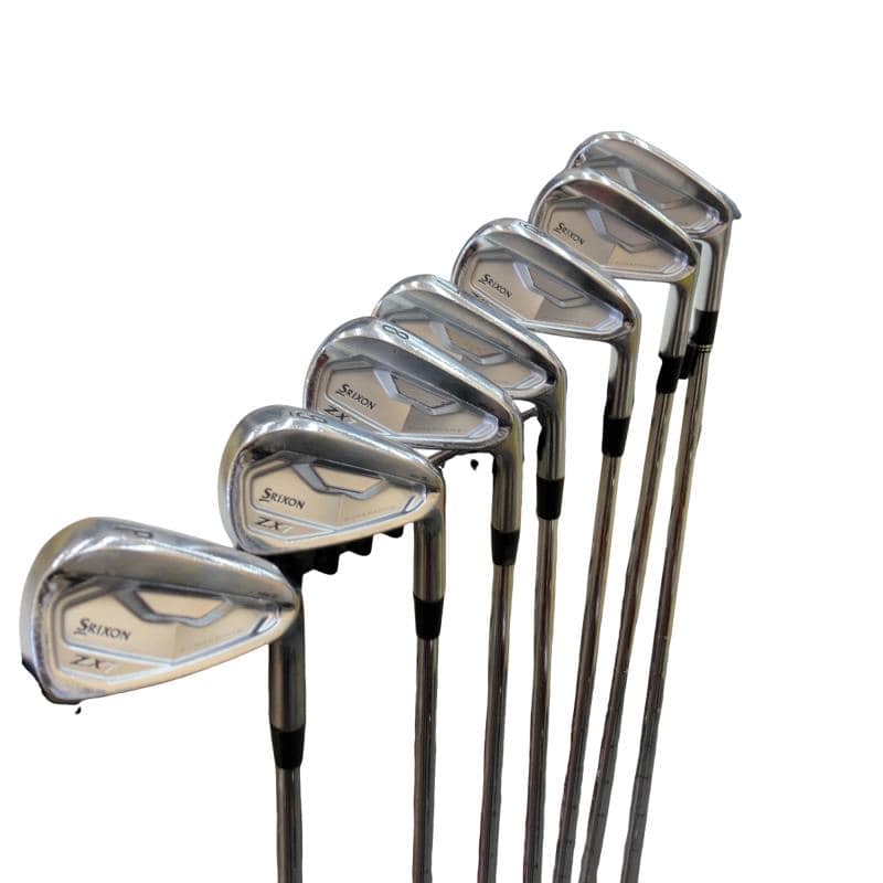 【中古】 ダンロップ SRIXON ZX7 Mk II 8S アイアンセット IR リシャフト (フレックスその他) メンズ 男性用 右利き 右用 Cランク ゴルフクラブ