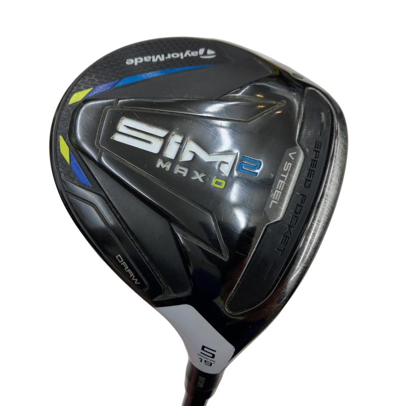 【中古】 テーラーメイド SIM2 MAX-D 5W フェアウェイウッド FW TENSEI BLUE TM50(SIM2 FW) (フレックスS) メンズ 男性用 右利き 右用 Cランク ゴルフクラブ