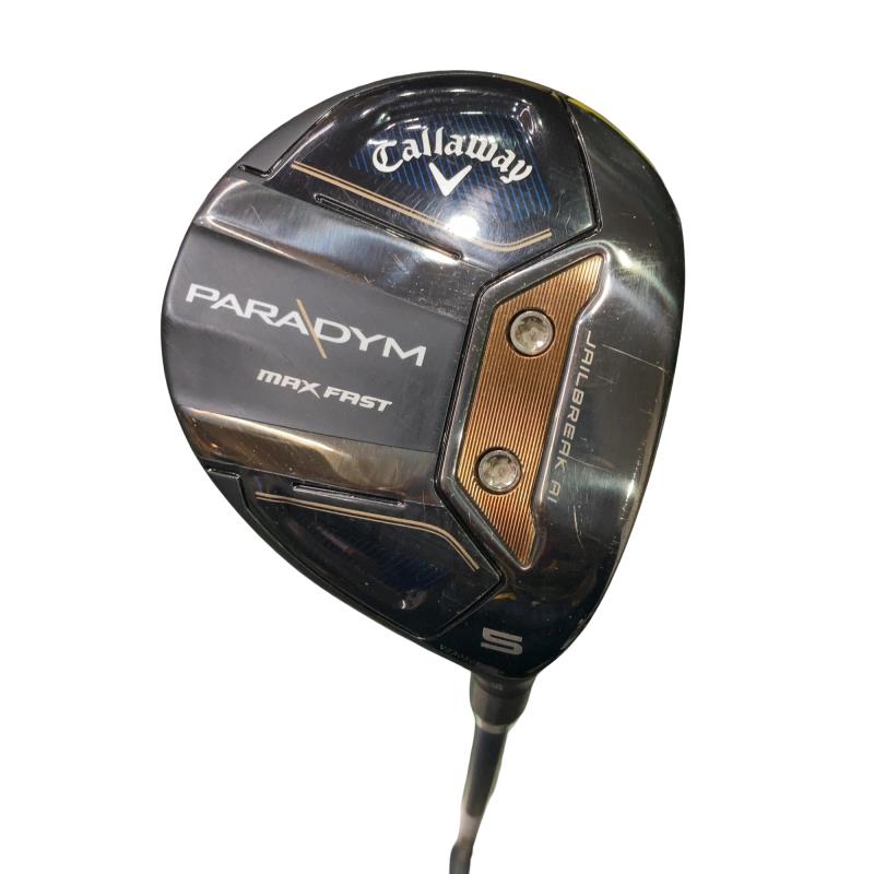 【中古】 キャロウェイ PARADYM MAX FAST 5W フェアウェイウッド FW SPEEDER NX 40 for CW(PARADYM FW) (フレックスSR) メンズ 男性用 右利き 右用 Cランク ゴルフクラブ
