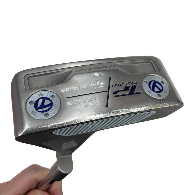 【中古】 テーラーメイド TP COLLECTION HYDRO BLAST DEL MONTE TB1 34インチ パター PT スチール (フレックスその他) メンズ 男性用 右利き 右用 Cランク ゴルフクラブ