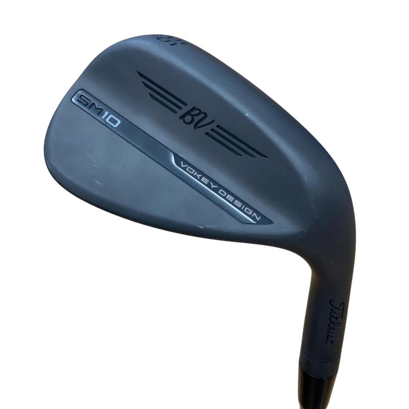 【中古】 タイトリスト VOKEY SPIN MILLED SM10 ジェットブラック 56°/14°F ウェッジ WG Dynamic Gold (フレックスS) メンズ 男性用 右利き 右用 Cランク ゴルフクラブ