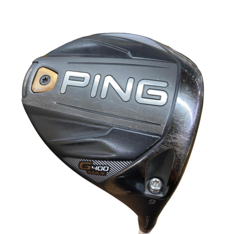 【中古】 ピン G400 MAX 9&deg; ドライバー DR ATTAS CoooL 5 (フレックスS) メンズ 男性用 右利き 右用 Cランク ゴルフクラブ｜ゴルフパートナー 中古クラブ店