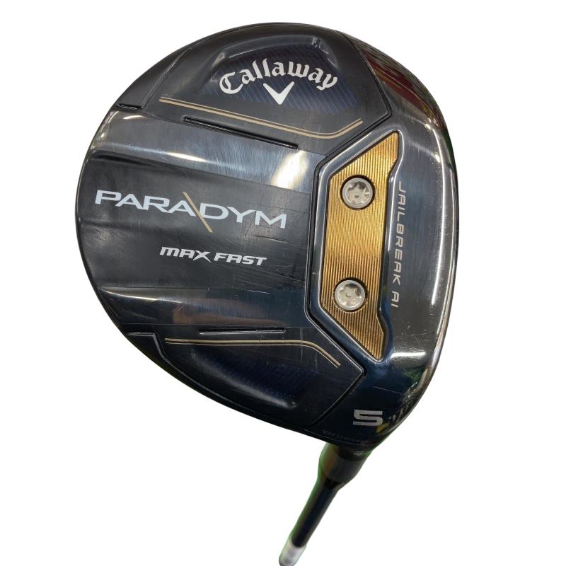 【中古】 キャロウェイ PARADYM MAX FAST 5W フェアウェイウッド FW SPEEDER NX 40 for CW(PARADYM FW) (フレックスR) メンズ 男性用 右利き 右用 Cランク ゴルフクラブ