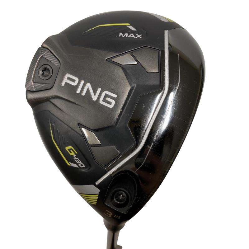 【中古】 ピン G430 MAX 3W フェアウェイウッド FW PING TOUR 2.0 CHROME 75(FW) (フレックスS) メンズ 男性用 右利き 右用 Dランク ゴルフクラブ