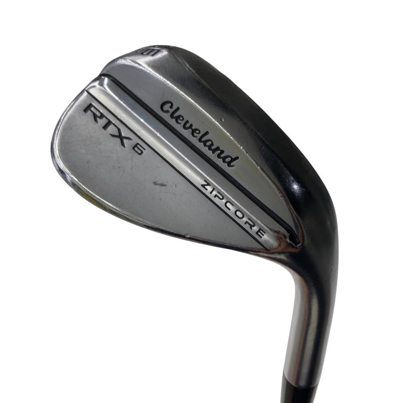 【中古】 クリーブランド Cleveland RTX-6 ZIPCORE ツアーサテン 56°/10° MID ウェッジ WG Dynamic Gold (フレックスS) メンズ 男性用 右利き 右用 Cランク ゴルフクラブ