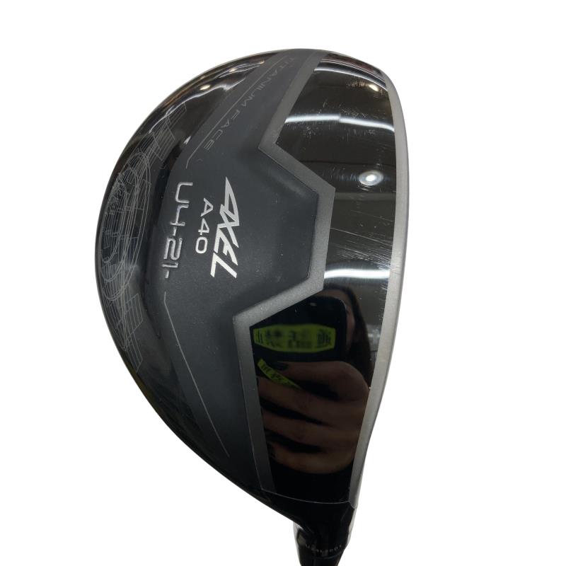 【中古】 つるや AXEL A40 4U ユーティリティ UT AXEL A40(ユーティリティ) (フレックスS) メンズ 男性用 右利き 右用 Cランク ゴルフクラブ
