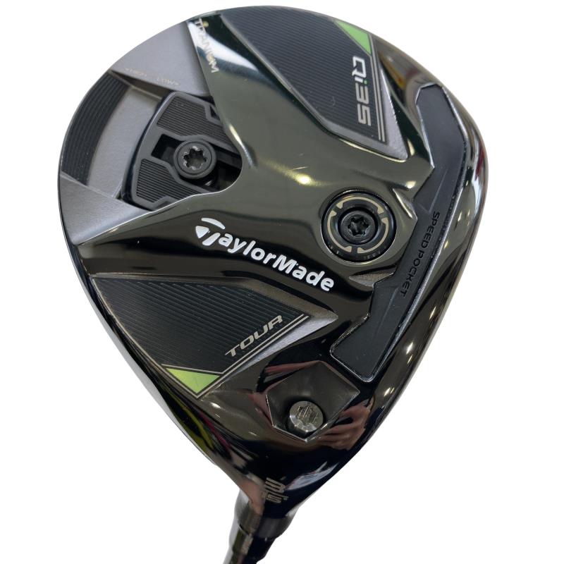 【中古】 テーラーメイド Qi35 TOUR 3W フェアウェイウッド FW Diamana SILVER TM55(Qi35 FW) (フレックスS) メンズ 男性用 右利き 右用 Bランク ゴルフクラブ
