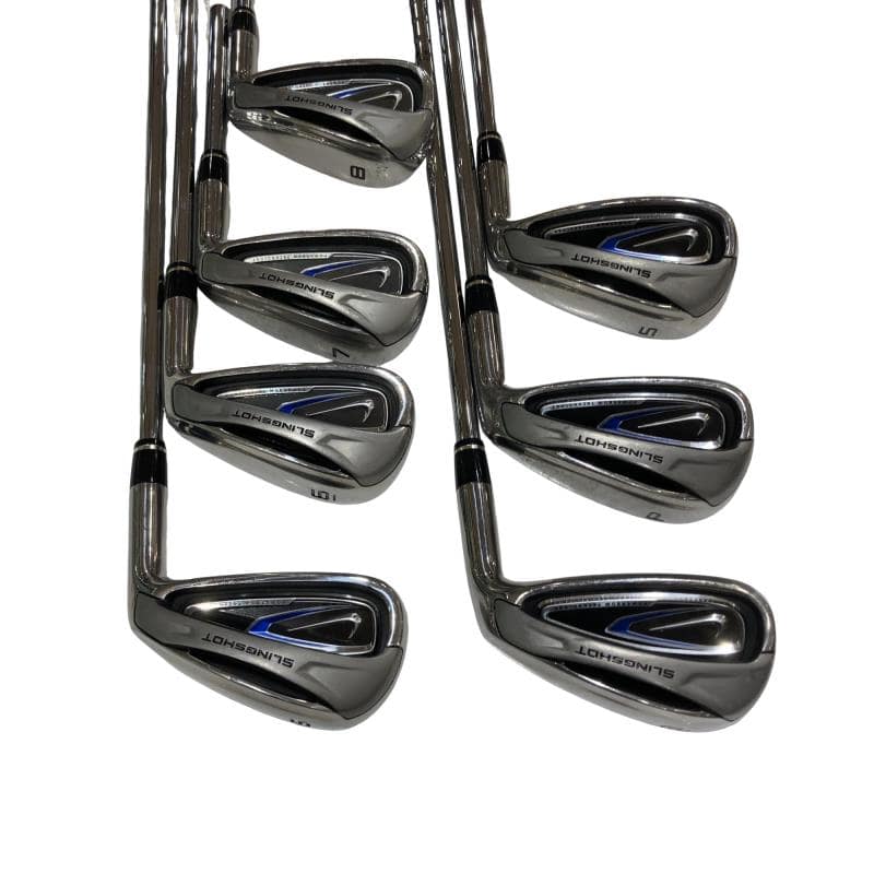 【中古】 ナイキ SLINGSHOT(2010)  8S アイアン書き割り IR SLINGSHOT(トゥルーテンパー製) (フレックスUNI) メンズ 成人男性用 右利き 右用 D序列付ける ゴルフ野球クラブ