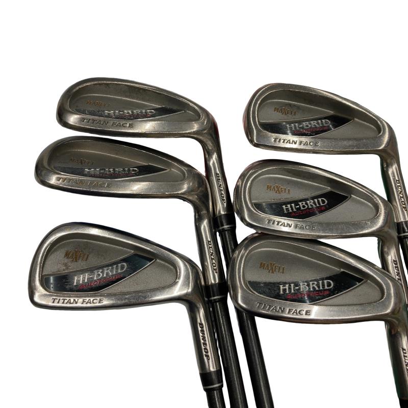 【中古】 ダンロップ HI-BRID ADFORCE  7S アイアン書き割り IR HI-BRID HB-300 (フレックスR) メンズ 成人男性用 右利き 右用 C位置づける ゴルフ野球クラブ