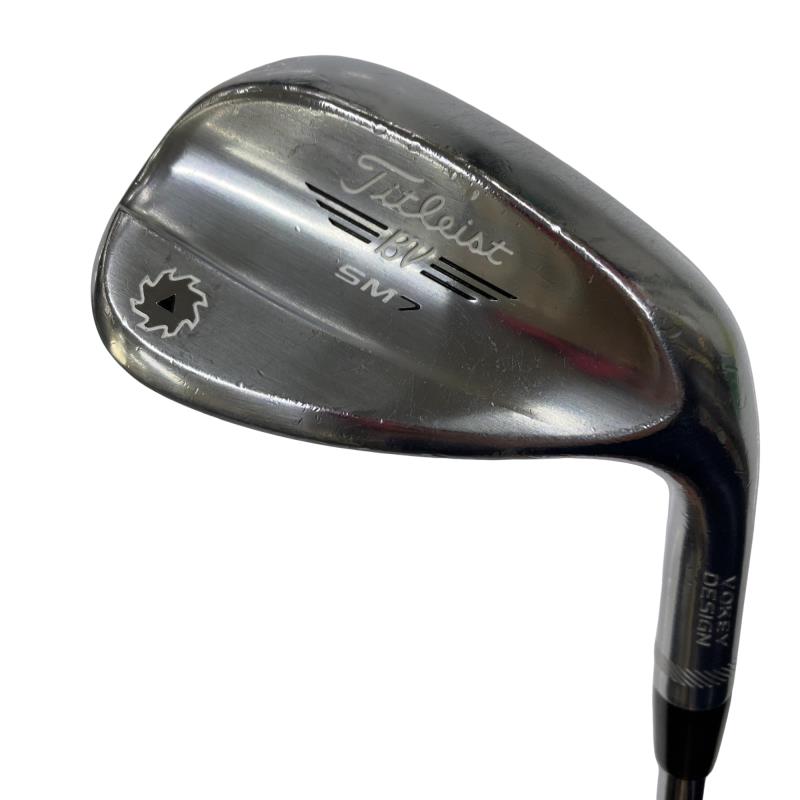 【中古】 タイトリスト VOKEY SPIN MILLED SM7 ツアークロム 58°/14°K ウェッジ WG NS PRO MODUS3 TOUR120 (フレックスS) メンズ 男性用 右利き 右用 Cランク ゴルフクラブ