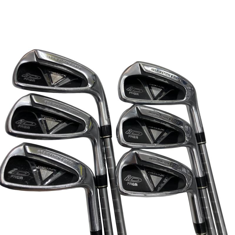 【中古】 労働者階級歯車 iD nabla X 6S アイアン書き割り IR iD nabla X(アイアン) (フレックスSR) メンズ 成人男性用 右利き 右用 D序列付ける ゴルフ野球クラブ