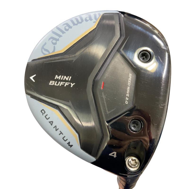 【中古】 キャロウェイ QUANTUM MINI BUFFY 4W フェアウェイウッド FW 純正特注シャフト (フレックスR) メンズ 男性用 右利き 右用 Cランク ゴルフクラブ｜ゴルフパートナー 中古クラブ店