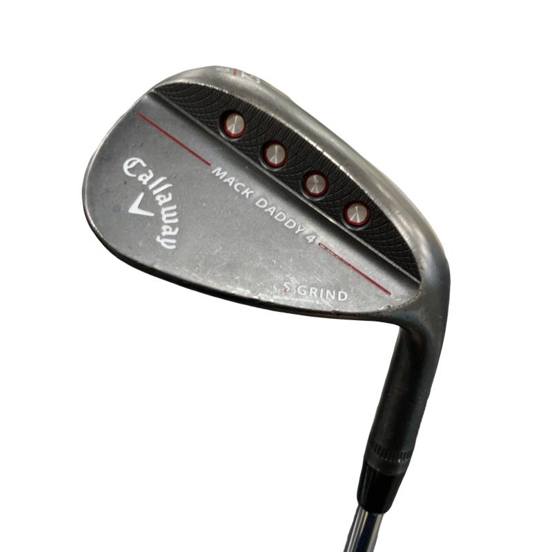 【中古】 キャロウェイ MACK DADDY 4 引っ敷き黒いこと 52°/10°S ウェッジ WG Dynamic Gold (フレックスS) メンズ 成人男性用 右利き 右用 C価値づける ゴルフ野球クラブ
