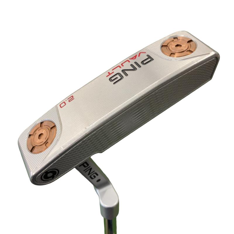 【中古】 ピン VAULT 2.0 DALE ANSER プラチナム(350g) 34インチ(PP58グリップ) パター PT スチール (フレックスその他) メンズ 男性用 右利き 右用 Cランク ゴルフクラブ
