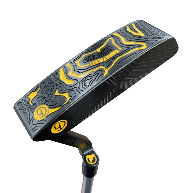 【中古】 本間ゴルフ SAKATA LAB CNC Premium SUMMIT(ブラック) 34インチ パター PT オリジナルカーボン (フレックスその他) メンズ 男性用 右利き 右用 Bランク ゴルフクラブ