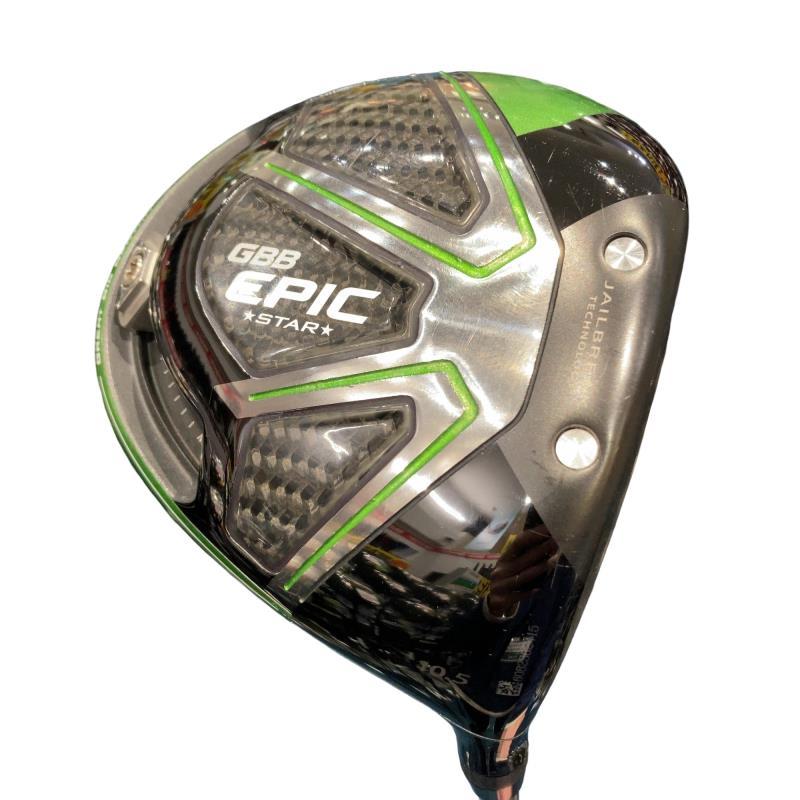 【中古】 キャロウェイ GBB EPIC STAR 10.5° ドライバー DR 純正特注シャフト (フレックスX) メンズ 男性用 右利き 右用 Cランク ゴルフクラブ