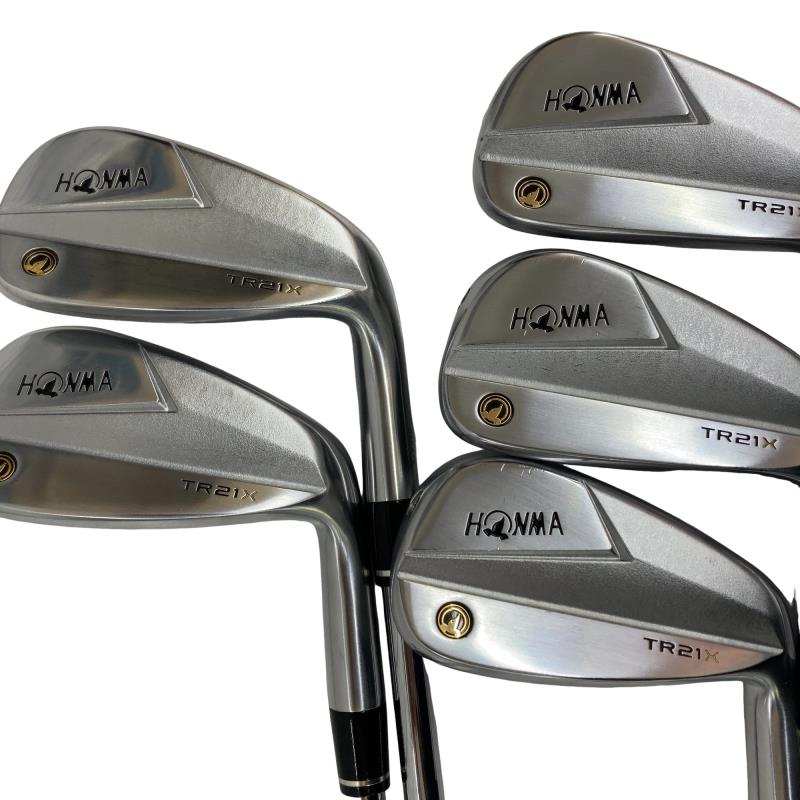 【中古】 本間ゴルフ TOUR WORLD TR21X 5S アイアン仕掛ける IR NS PRO 950GH neo (フレックスS) メンズ 成人男性用 右利き 右用 C序列付ける ゴルフ野球クラブ