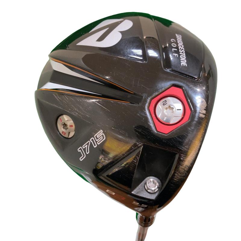 【中古】 ブリヂストン BRIDGESTONE J715 B3  9.5° １番ウッド DR FUBUKI AT60 (フレックスS) メンズ 成人男性用 右利き 右用 D価値づける ゴルフ野球クラブ