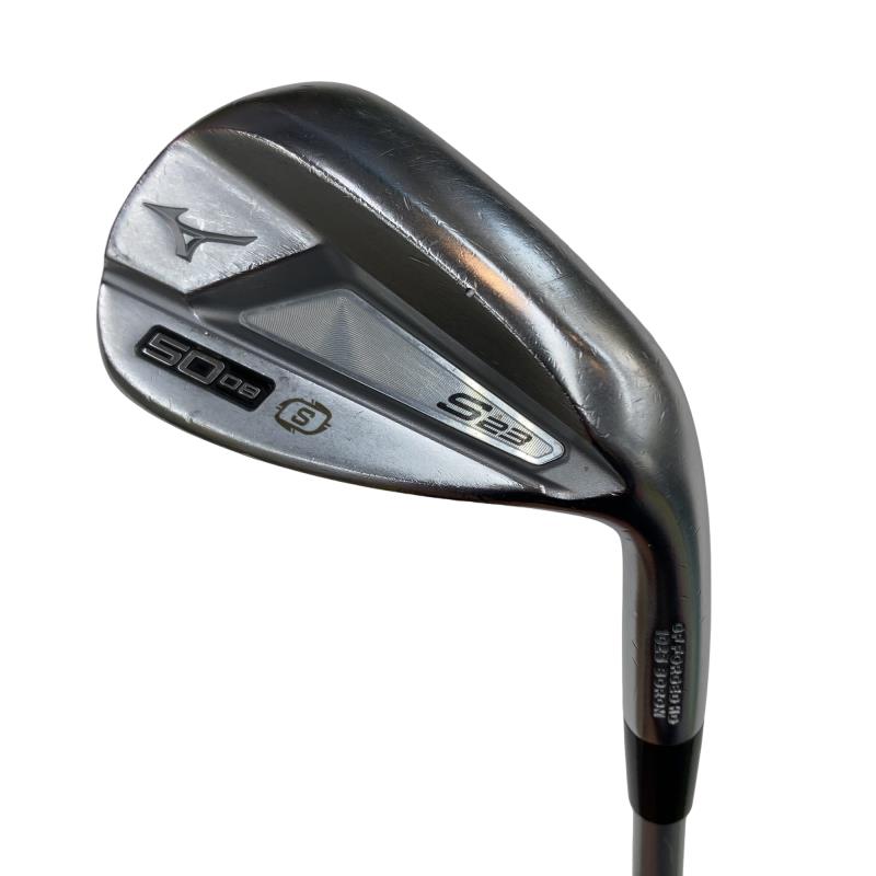 【中古】 ミズノ Mizuno S23(白いこと繻子) 50°/08°S ウェッジ WG リシャフト (フレックス余分の物) メンズ 成人男性用 右利き 右用 C価値づける ゴルフ野球クラブ