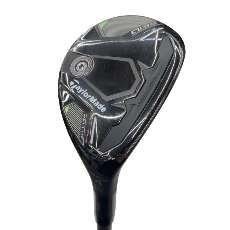 【中古】 テーラーメイド Qi35 MAX LITE U4 ユーティリティ UT AIR SPEEDER TM(Qi35 UT) (フレックスSR) メンズ 男性用 右利き 右用 Cランク ゴルフクラブ