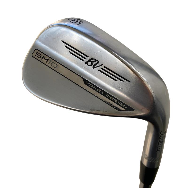 【中古】 タイトリスト VOKEY SPIN MILLED SM10 ツアークロム 46°/10°F ウェッジ WG NS PRO 950GH neo (フレックスS) メンズ 男性用 右利き 右用 Cランク ゴルフクラブ